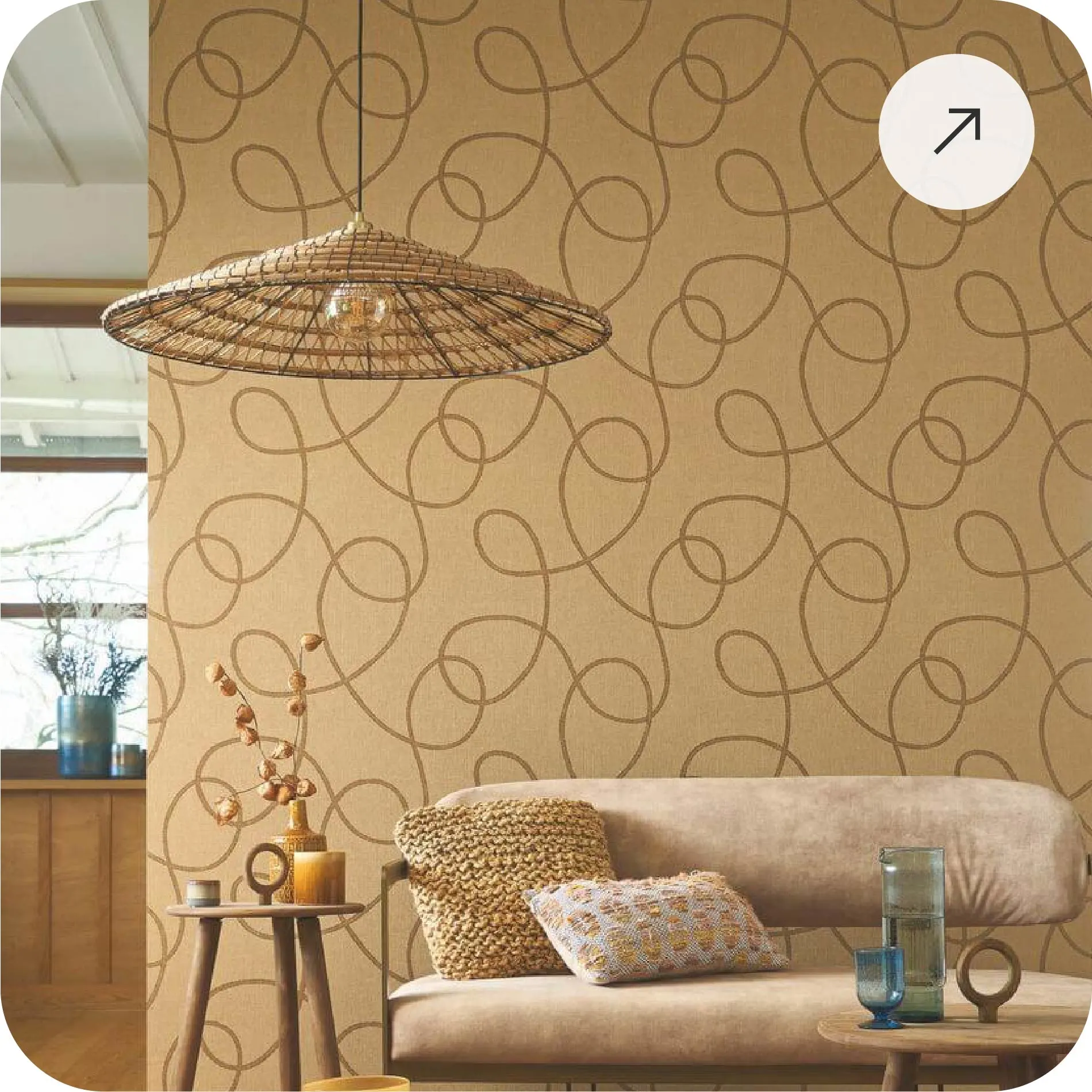 Casadeco wallpaper design